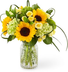 The Sunlit Days Bouquet from Clifford's where roses are our specialty